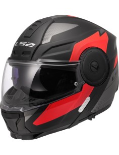 Casco LS2 Scope II Duria | Mate-Negro y rojo