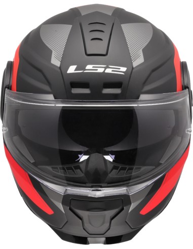 Casco LS2 Scope II Duria | Mate-Negro y rojo