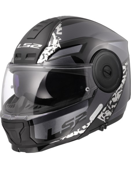 Casco LS2 Scope II Oxyd | Negro y titanio