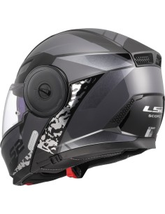 Casco LS2 Scope II Oxyd | Negro y titanio 2