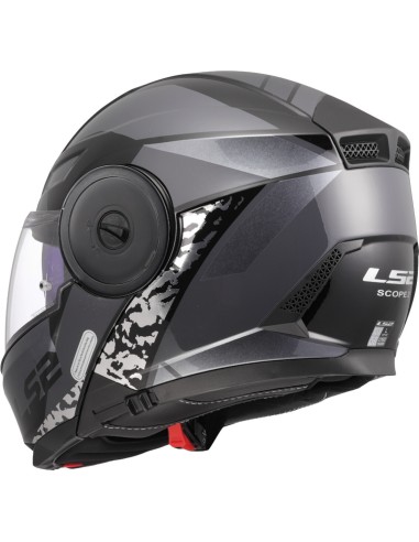 Casco LS2 Scope II Oxyd | Negro y titanio