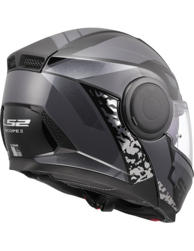 Casco LS2 Scope II Oxyd | Negro y titanio
