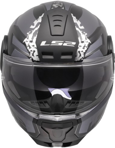 Casco LS2 Scope II Oxyd | Negro y titanio