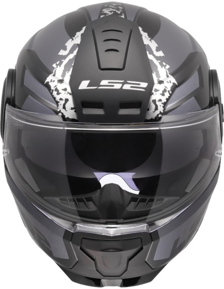 Casco LS2 Scope II Oxyd | Negro y titanio