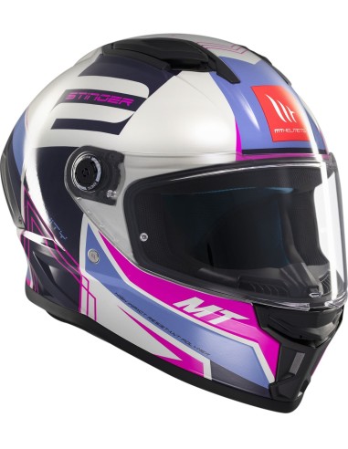 Casco MT Stinger 2 Tron Mujer