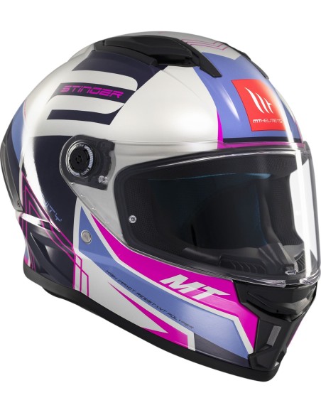 Casco MT Stinger 2 Tron Mujer
