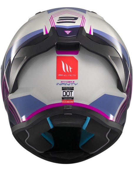 Casco MT Stinger 2 Tron Mujer