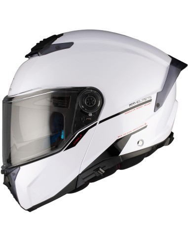 Casco MT Atom 2 SV Solid | Blanco