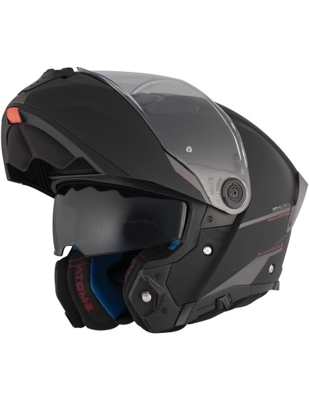 Casco MT Atom 2 SV Solid | Mate-Negro