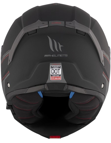 Casco MT Atom 2 SV Solid | Mate-Negro