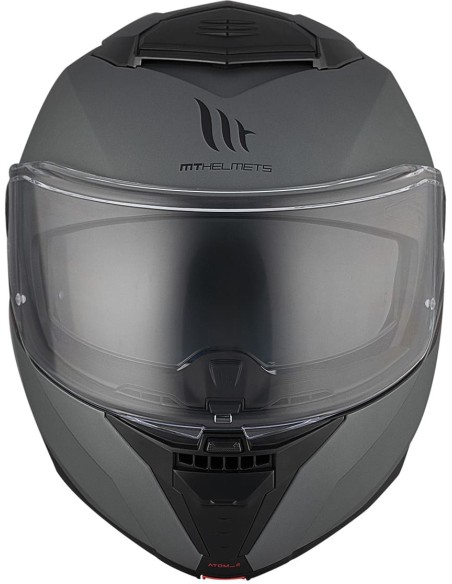 Casco MT Atom 2 SV Solid | Mate-Titanio