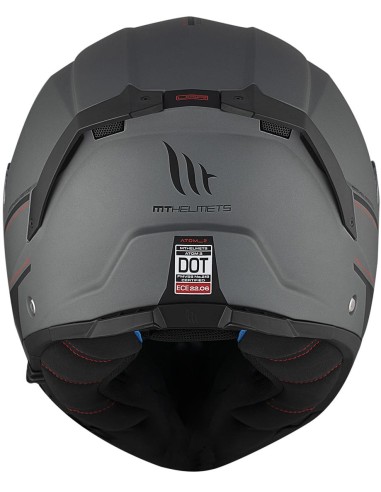Casco MT Atom 2 SV Solid | Mate-Titanio