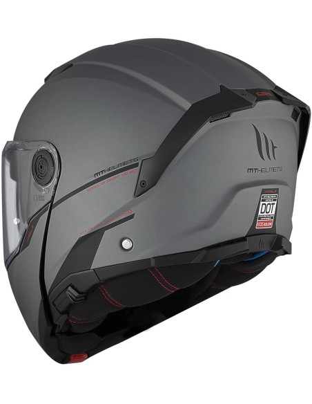 Casco MT Atom 2 SV Solid | Mate-Titanio
