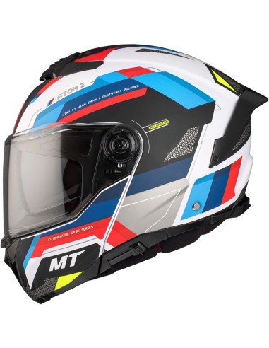 Casco MT Atom 2 SV Bast | A0 Brillo