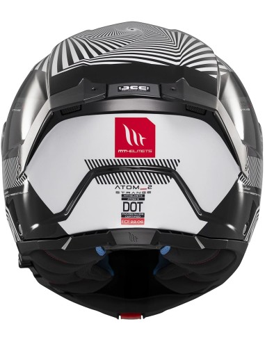 Casco MT Atom 2 SV Strange | B2 brillo