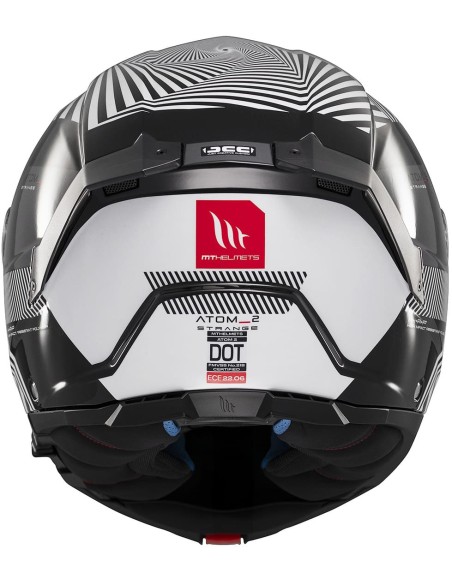 Casco MT Atom 2 SV Strange | B2 brillo