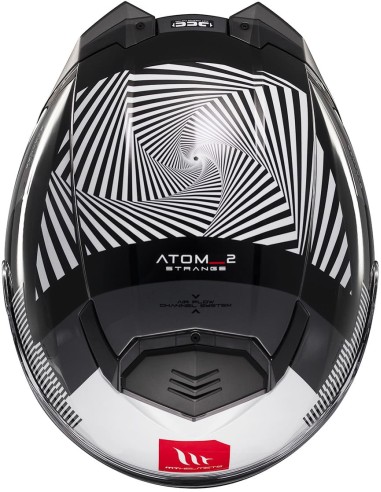 Casco MT Atom 2 SV Strange | B2 brillo