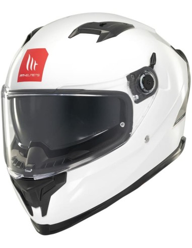 Casco MT Braker SV Solid | Blanco perla
