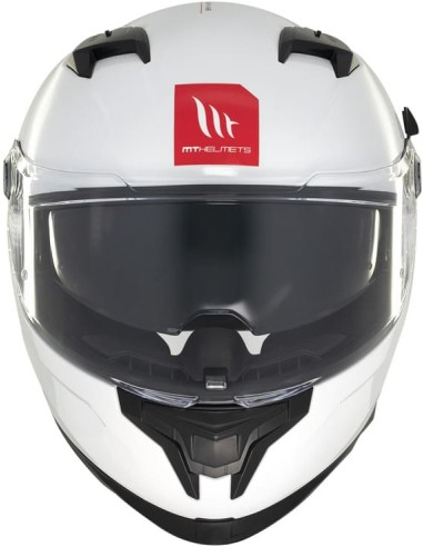 Casco MT Braker SV Solid | Blanco perla