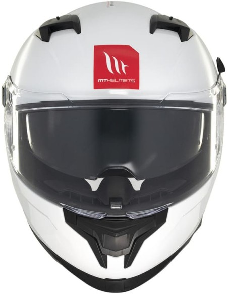 Casco MT Braker SV Solid | Blanco perla