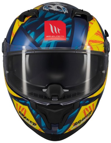 Casco MT Braker SV Fury | C17 brillo