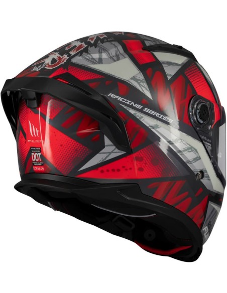 Casco MT Braker SV Fury | C5 brillo