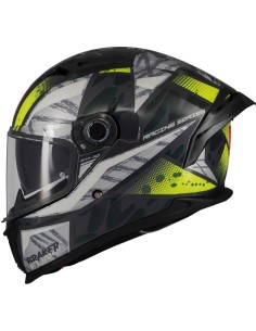 Casco MT Braker SV Fury | C6 brillo