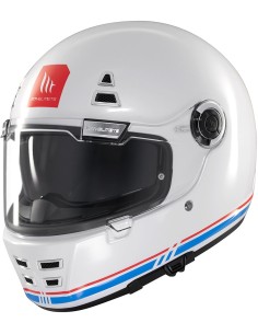 Casco MT Jarama SV Solid | Blanco 2