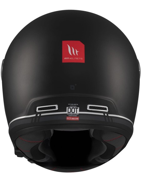 Casco MT Jarama SV Solid | Mate-Negro