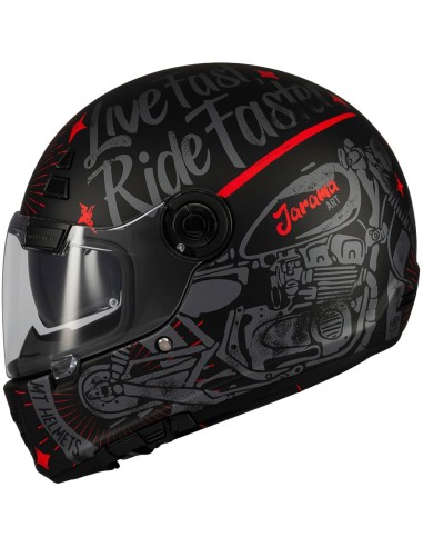 Casco MT Jarama SV Art | E5 mate