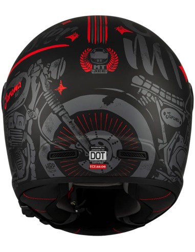 Casco MT Jarama SV Art | E5 mate