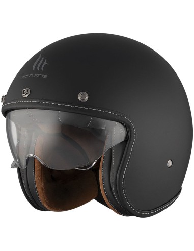Casco MT Le Mans 2 SV S Solid | Mate-Negro