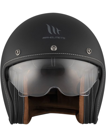 Casco MT Le Mans 2 SV S Solid | Mate-Negro