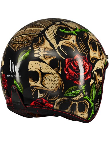 Casco MT Le Mans 2 SV S Breakout | B9 brillo