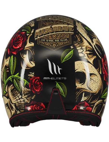 Casco MT Le Mans 2 SV S Breakout | B9 brillo