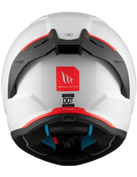 Casco MT Stinger 2 Solid | Blanco perla