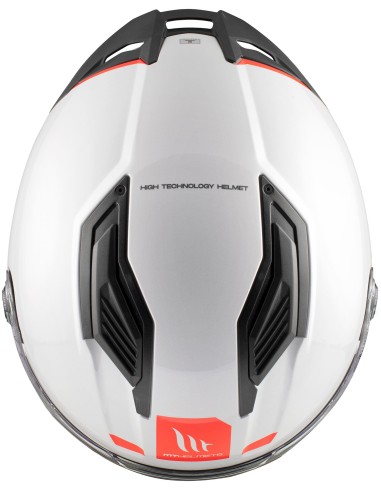 Casco MT Stinger 2 Solid | Blanco perla