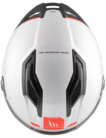 Casco MT Stinger 2 Solid | Blanco perla