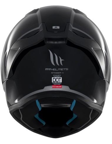 Casco MT Stinger 2 Solid | Negro