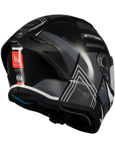 Casco MT Stinger 2 Tron | B12 brillo