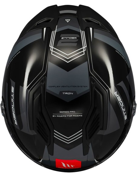 Casco MT Stinger 2 Tron | B12 brillo