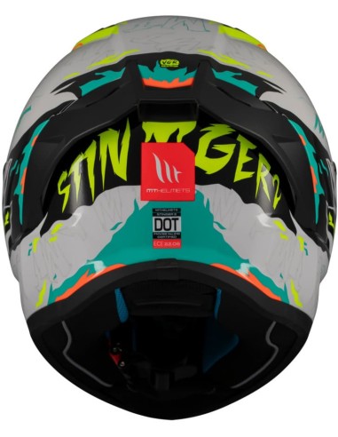 Casco MT Stinger 2 Ardent | A3 brillo