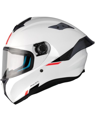 Casco MT Targo S Solid | Blanco perla