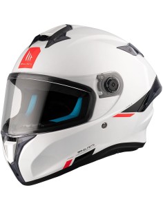 Casco MT Targo S Solid | Blanco perla 2