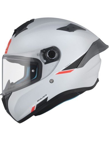 Casco MT Targo S Solid | Blanco perla