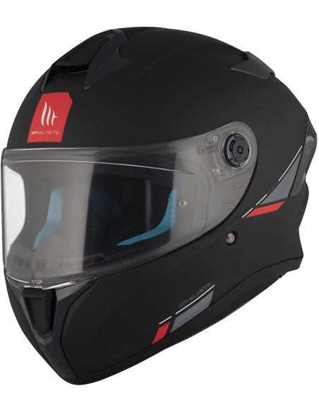 Casco MT Targo S Solid | Mate-Negro