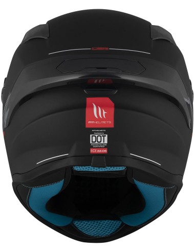 Casco MT Targo S Solid | Mate-Negro
