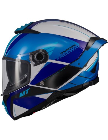 Casco MT Thunder 4 SV Freeway | A17 brillo