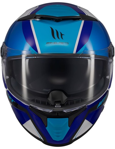 Casco MT Thunder 4 SV Freeway | A17 brillo