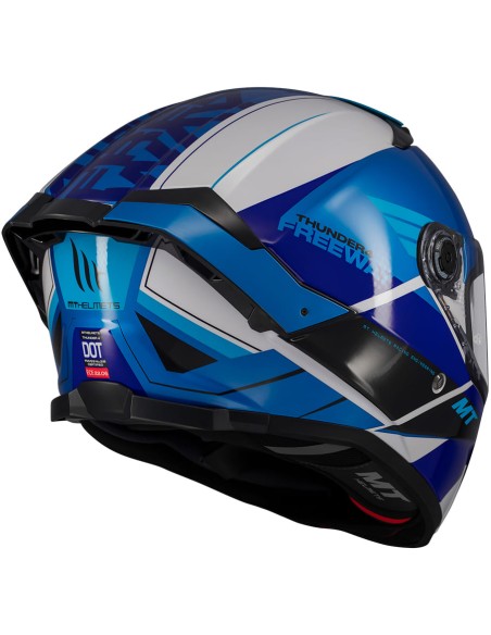 Casco MT Thunder 4 SV Freeway | A17 brillo